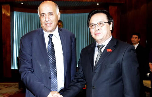 คณะผู้แทนขบวนการปลดปล่อยประชาชาติปาเลสไตน์หรือฟาตาห์เยือนเวียดนาม